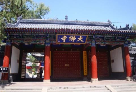 张掖大佛寺